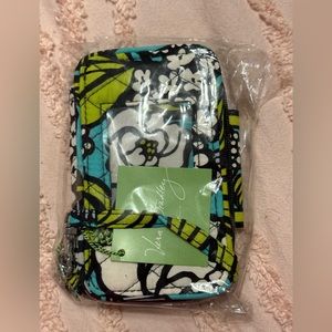 Vera Bradley wallet with wrist strap. New with tags